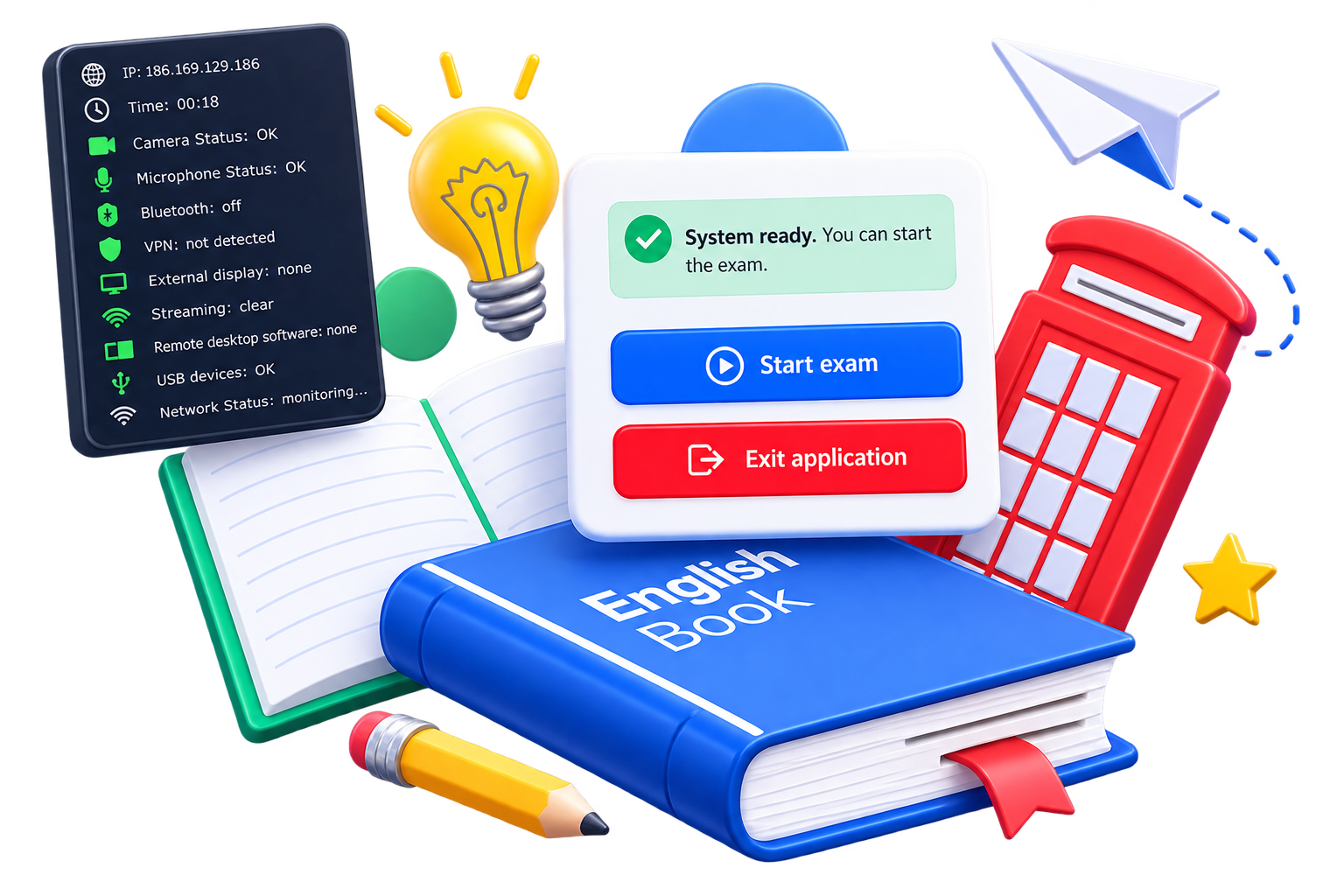 GEP Exam Lock Secure Assessment Platform